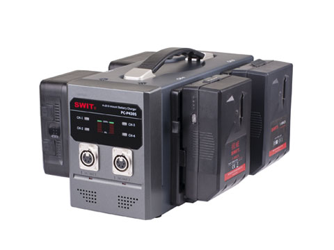 SWIT PC-P430S 4-Channel V-Mount Fast Charger - view 4