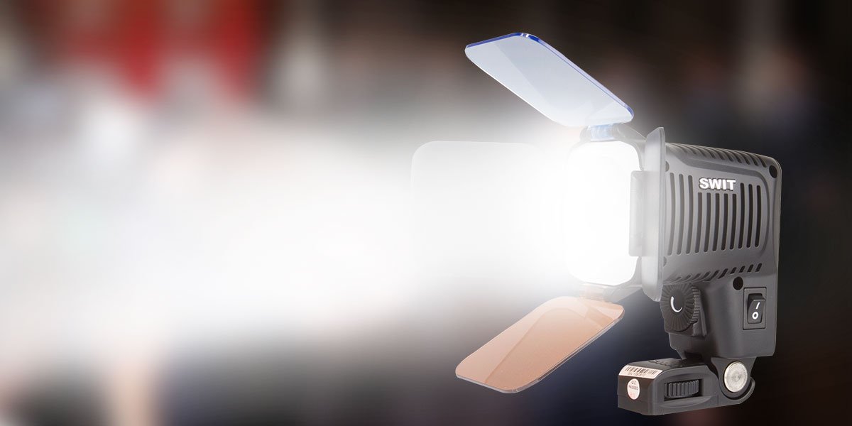 S-2041 23W COB LED On-Camera Light