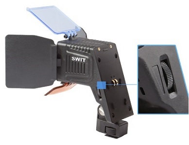 SWIT S-2070 13W COB LED On-Camera Light - view 6