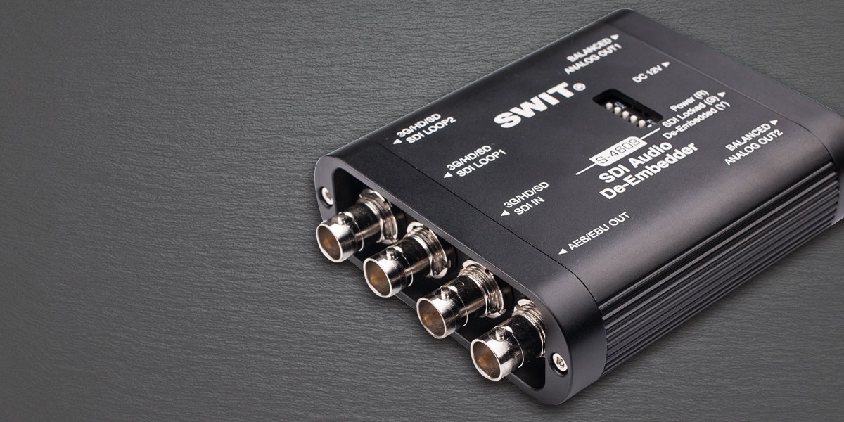 S-4609 SDI Audio De-Embedder