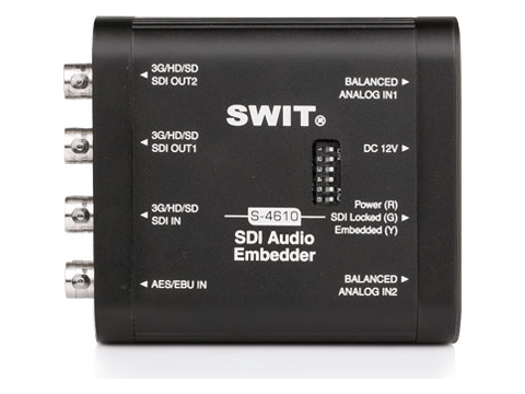 S-4610 SDI Audio Embedder