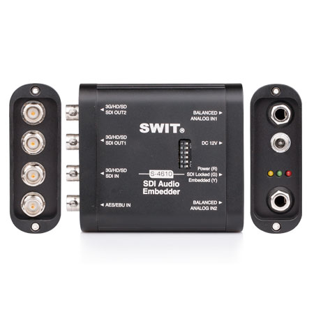 SWIT S-4610 SDI Audio Embedder - view 3