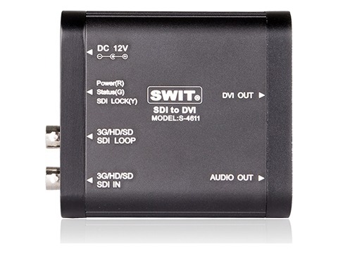 S-4611 SDI to DVI Converter