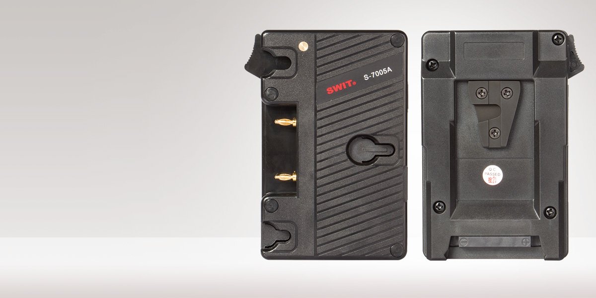 S-7005A V-Mount to Gold Mount Battery Adaptor