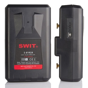 SWIT S-8192A 92+92Wh Dividable Gold Mount Battery - view 2