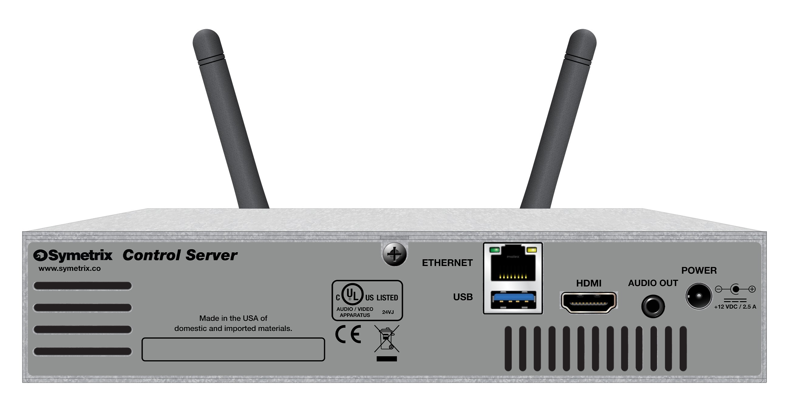 Symetrix Control Server - view 2