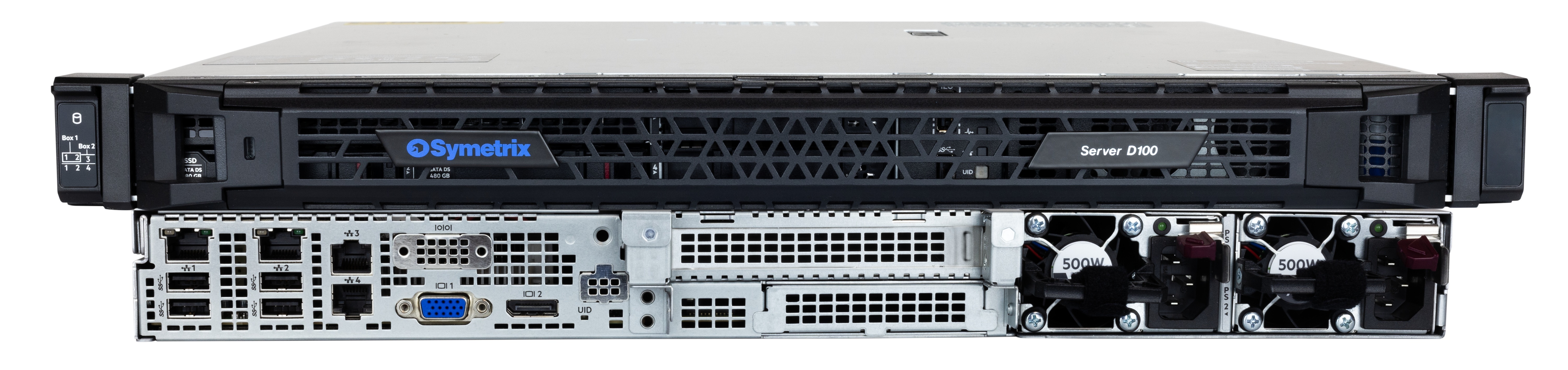 Symetrix D100 AVoIP DSP Server - view 3