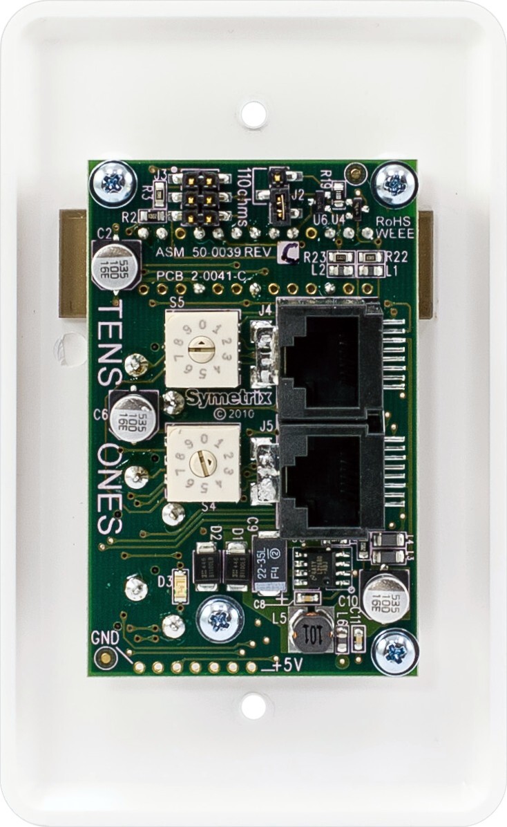 Symetrix ARC-2e Adaptive 3-button Wall-panel - view 2