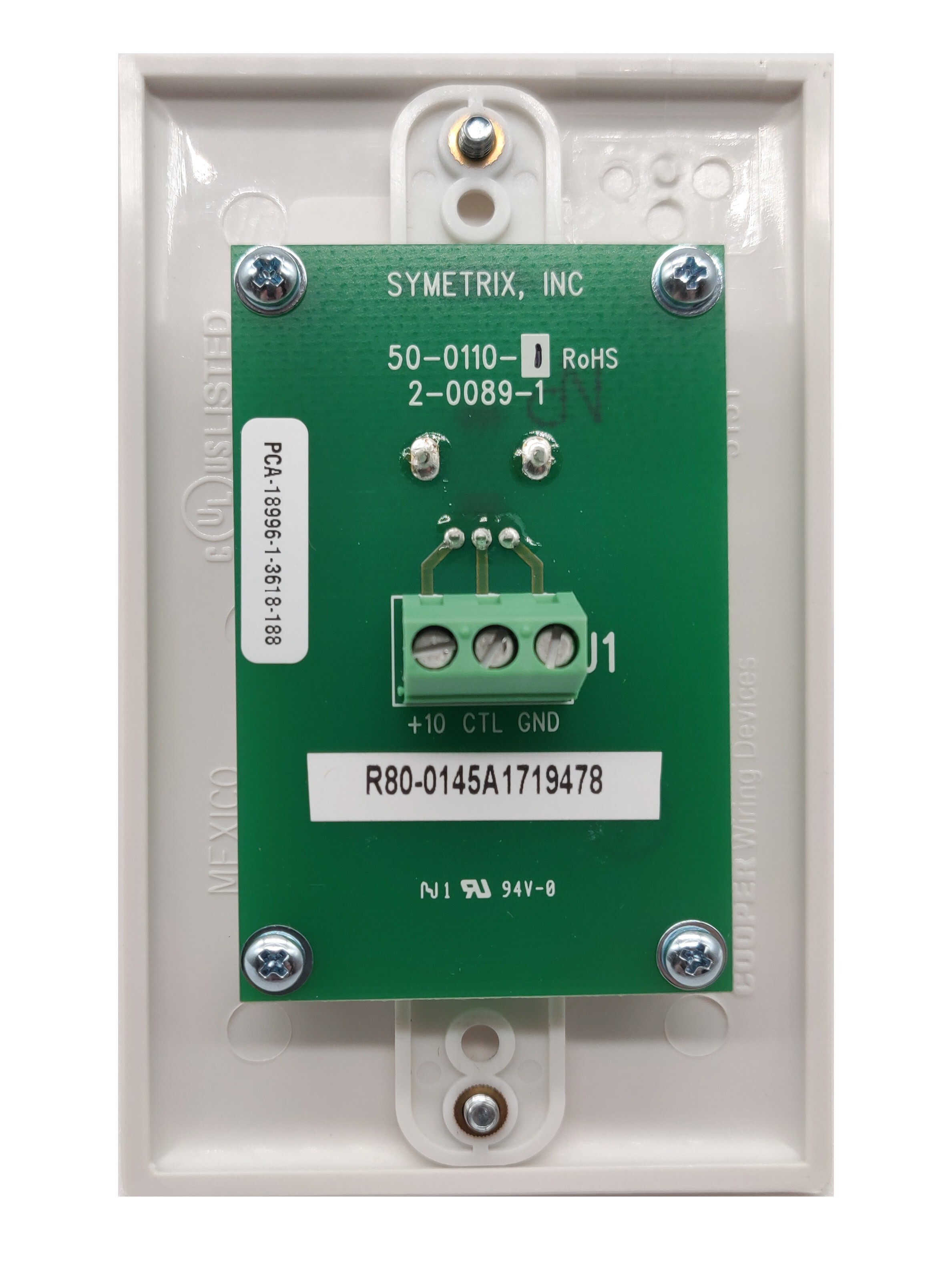 Symetrix RC-3 Analog Remote Control - view 2