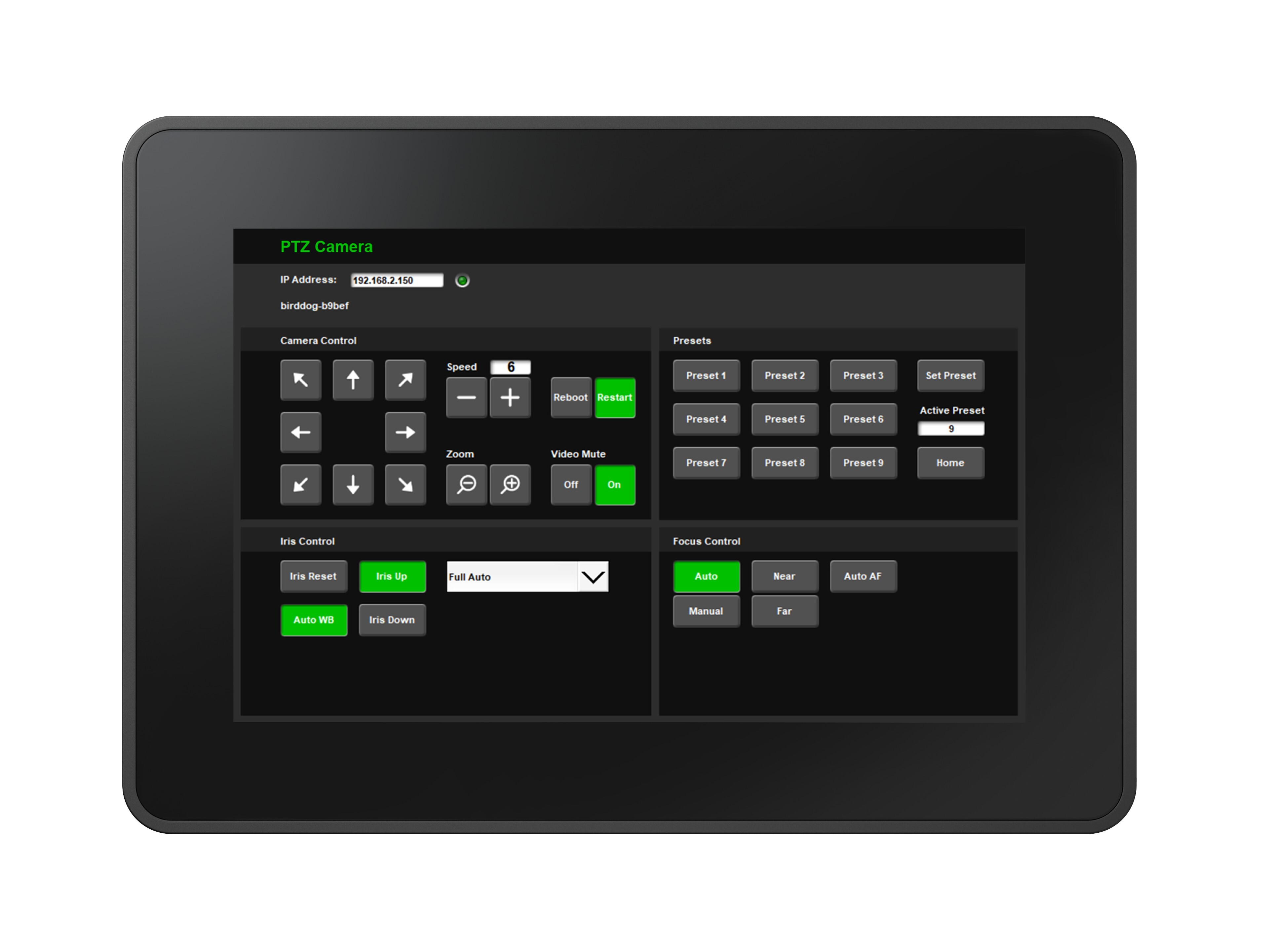 Symetrix T-Series Touchscreen Controller - view 2