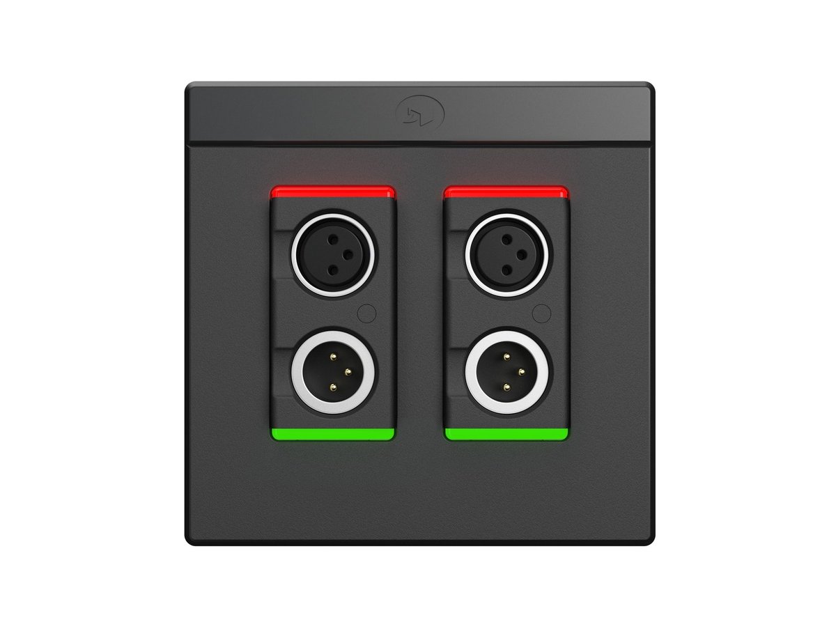 Symetrix xIO XLR 2x2 Dante Endpoint product image