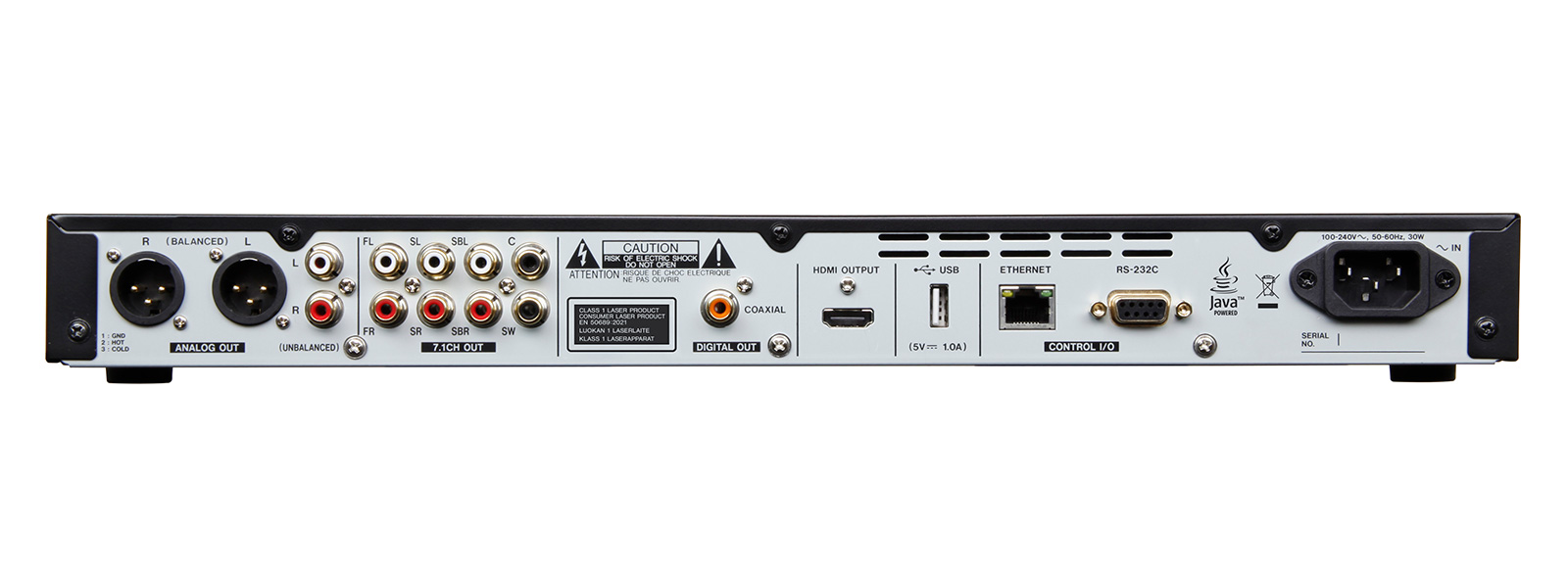Tascam BD-MP1MKII Professional Blu-ray Player - view 3