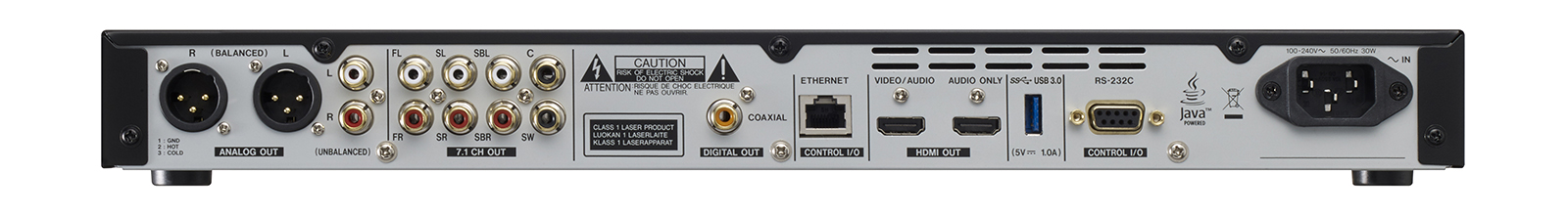 Tascam BD-MP4K 4K UHD Blu-ray Player - view 4