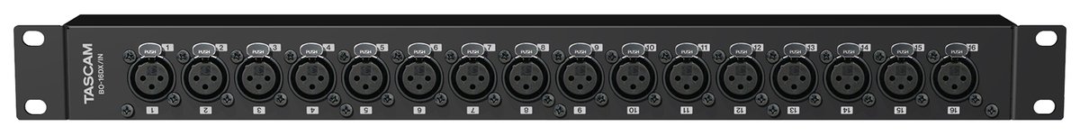 Tascam BO-16DX/IN 16-Channel Euroblock to D-Sub Input Breakout Box