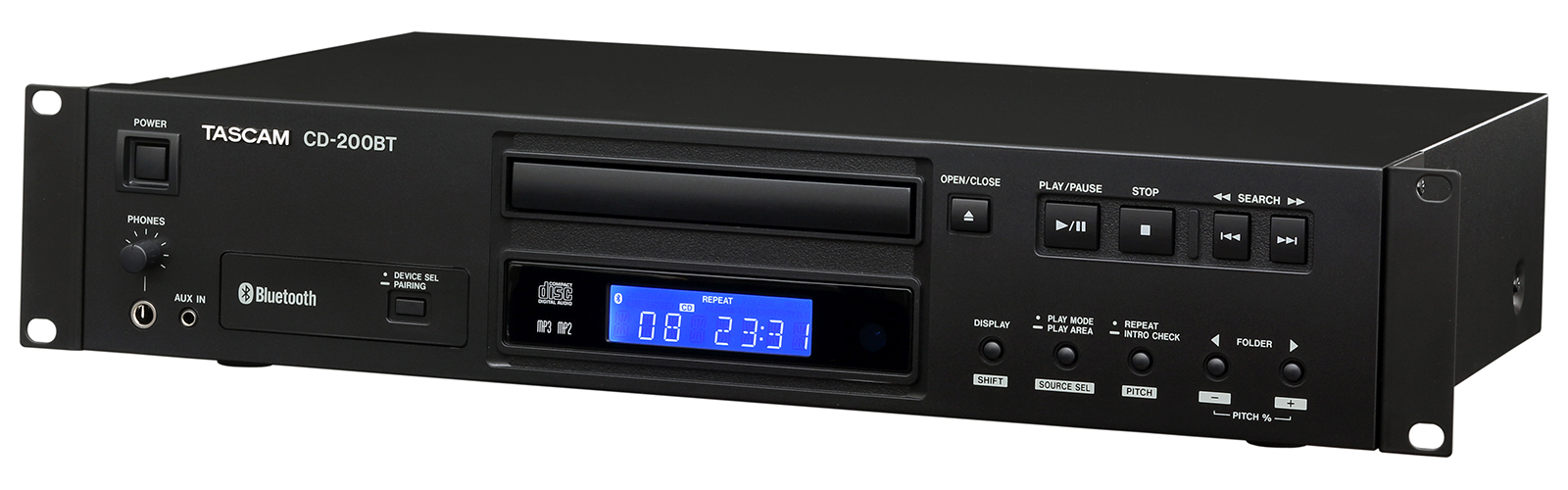 Tascam CD-200BT Professional CD Player with Bluetooth - view 2