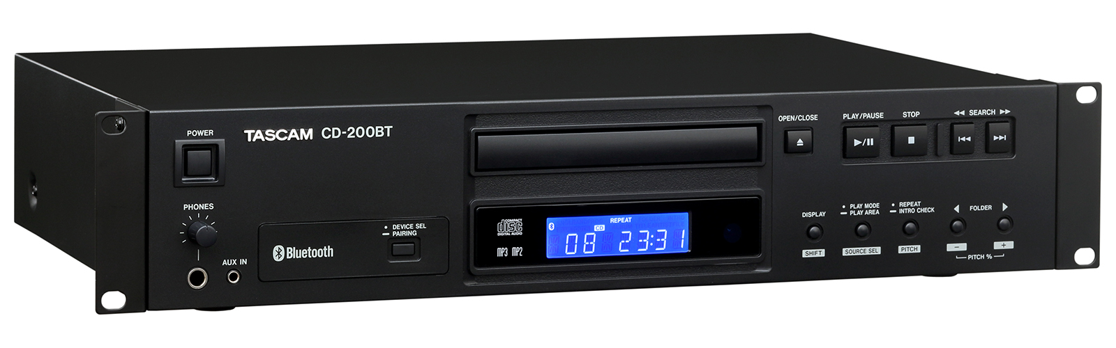 Tascam CD-200BT Professional CD Player with Bluetooth - view 3