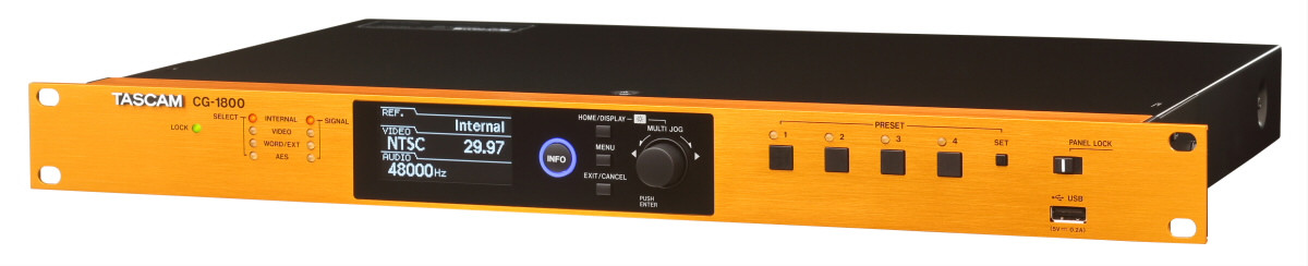 Tascam CG-1800 Master Clock Generator - view 2