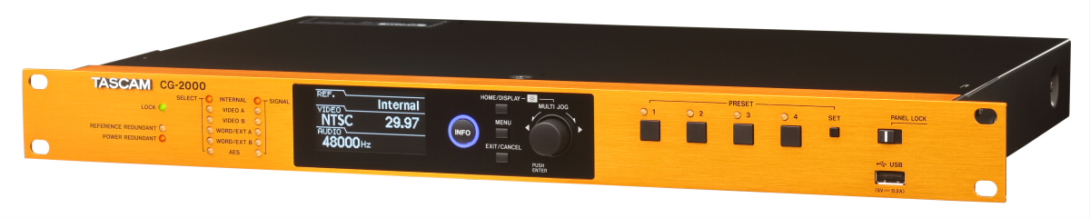 Tascam CG-2000 Master Clock Generator - view 2