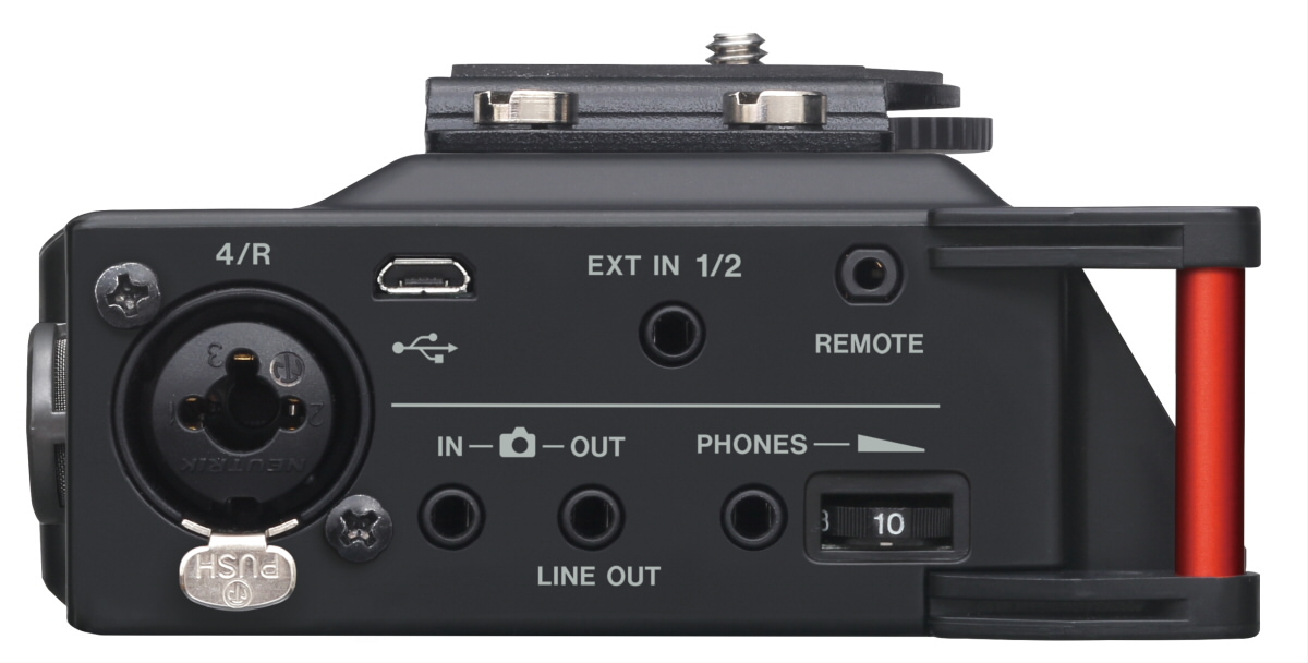 Tascam DR-70D 4-Channel Audio Recorder for DSLR / Video - view 4