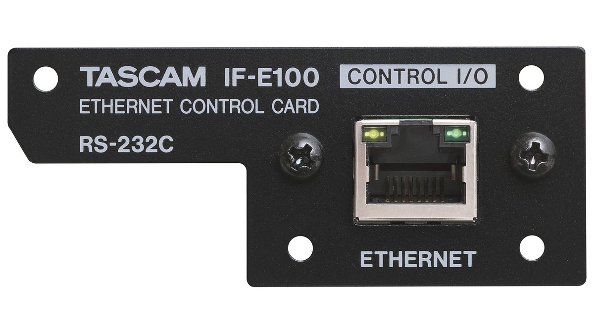 Tascam IF-E100 Ethernet Control Expansion Card