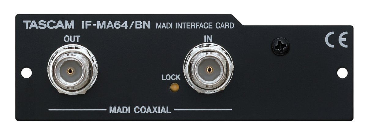 Tascam IF-MA64/BN 64-Channel MADI Coaxial Expansion Card