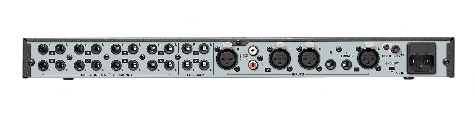 Tascam MH-8 8-Channel Headphone Amplifier - view 3
