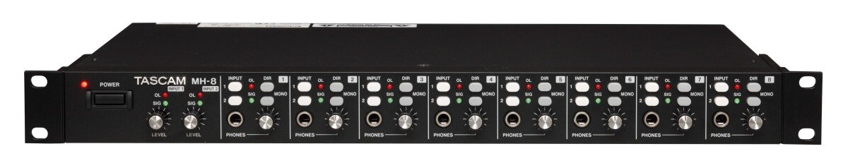 Tascam MH-8 8-Channel Headphone Amplifier