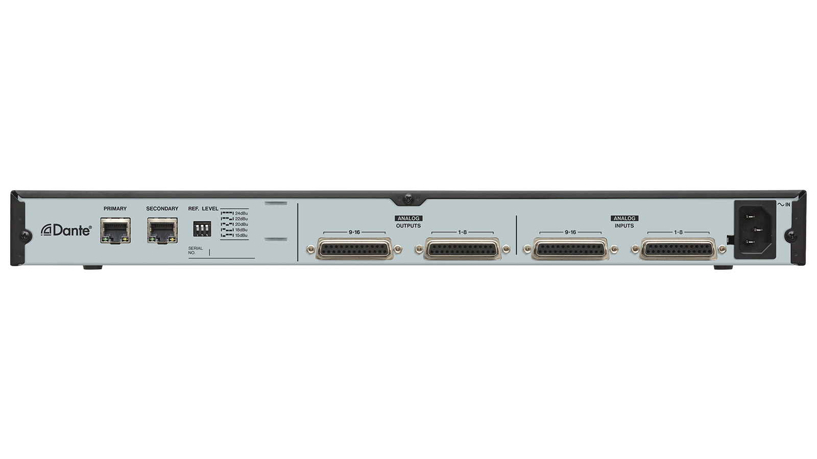 Tascam ML-16D 16-Channel Analog to Dante Converter - view 2