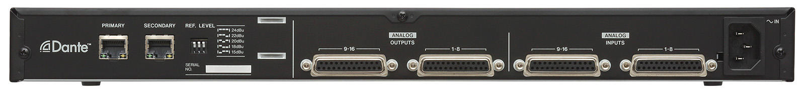 Tascam ML-16D 16-Channel Analog to Dante Converter - view 3