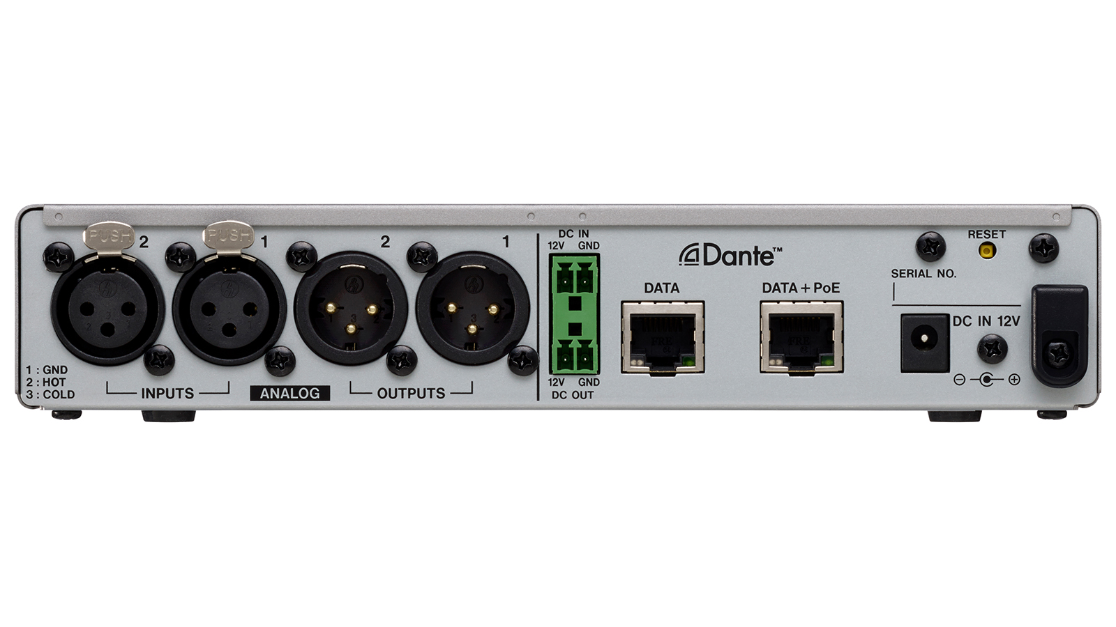 Tascam MM-2D-X 2-Channel Dante Converter with DSP Mixer - view 3