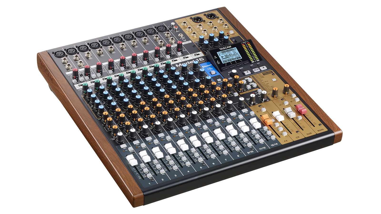 Tascam Model 16 Live Recorder / Mixing Console - view 3