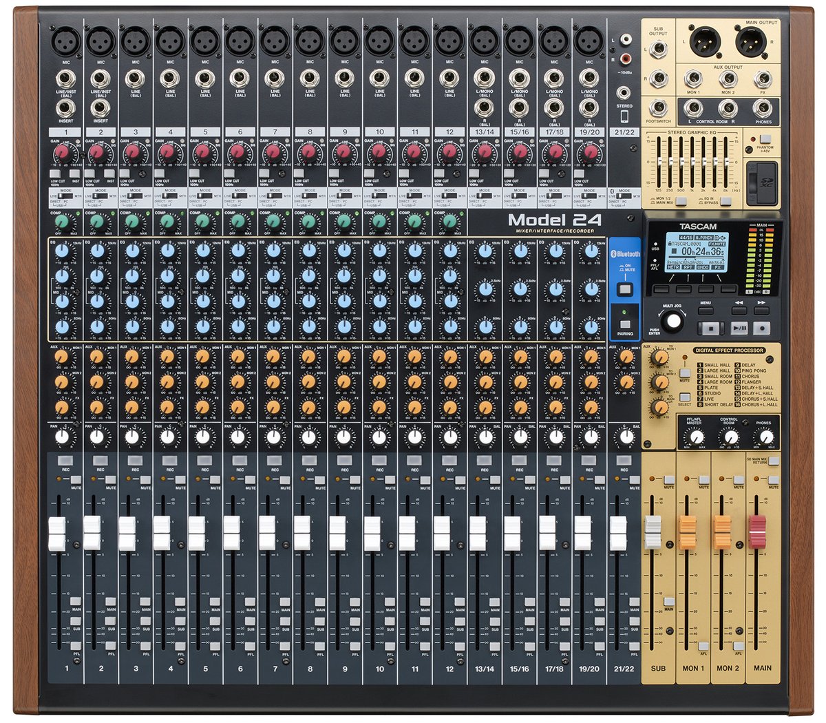 Tascam Model 24 Live Recorder / Mixing Console