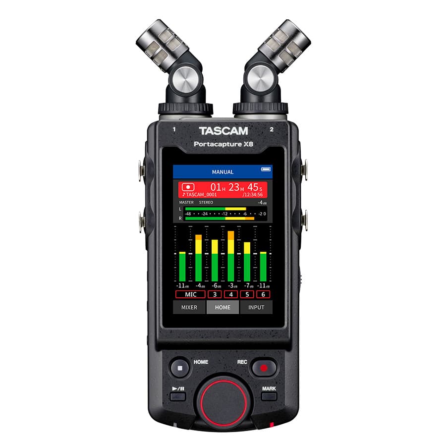 Tascam Portacapture X8 32-Bit Float Field Recorder - view 3
