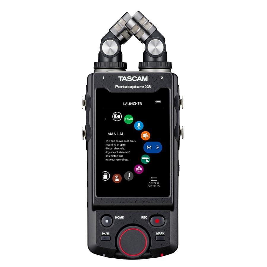 Tascam Portacapture X8 32-Bit Float Field Recorder - view 4
