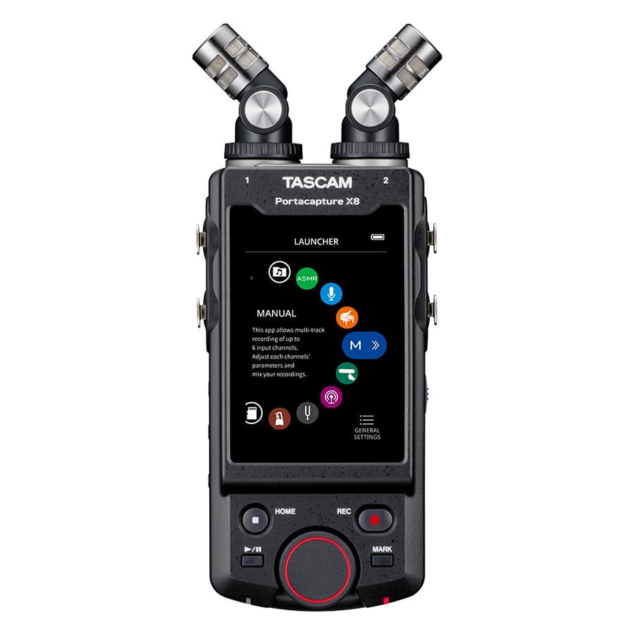 Tascam Portacapture X8 32-Bit Float Field Recorder