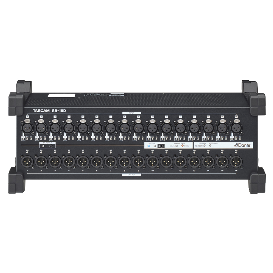 Tascam SB-16D 16-In/16-Out Dante Stage Box - view 5