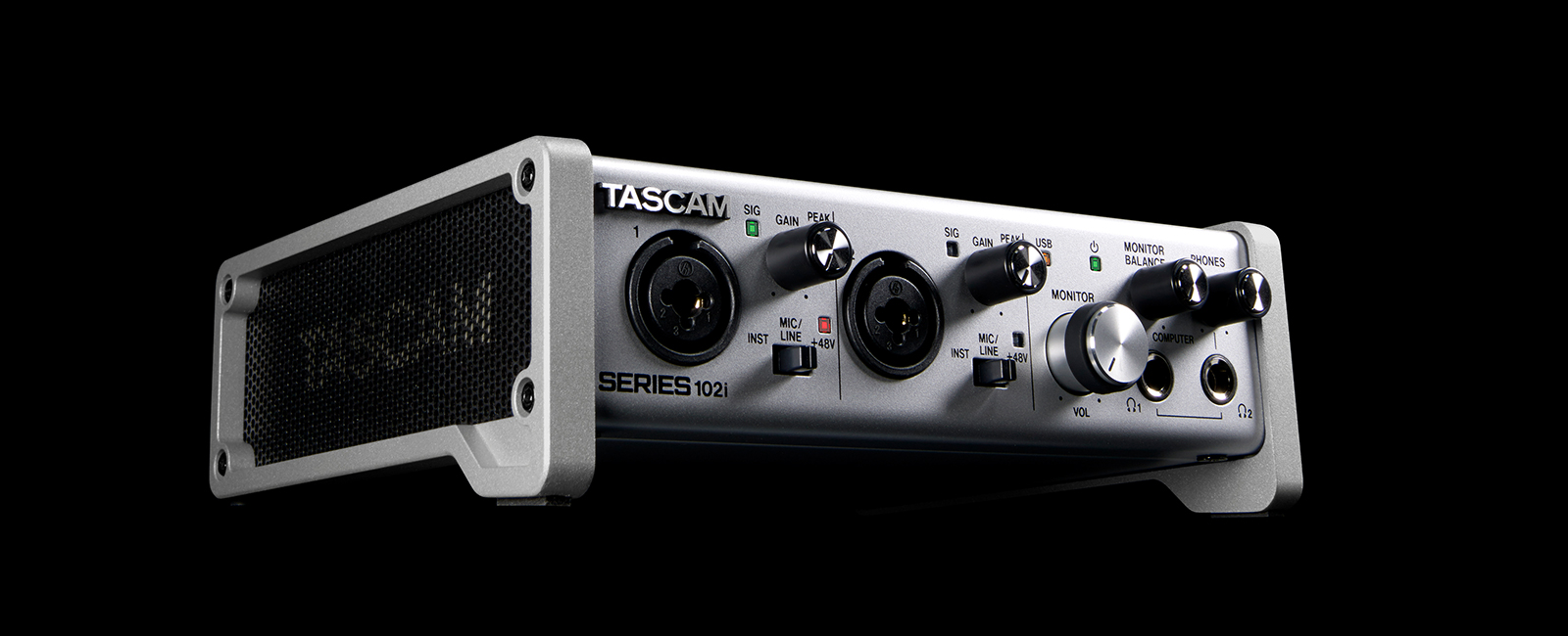 Tascam Series 102i 10-In/2-Out USB Audio and MIDI Interface - view 2
