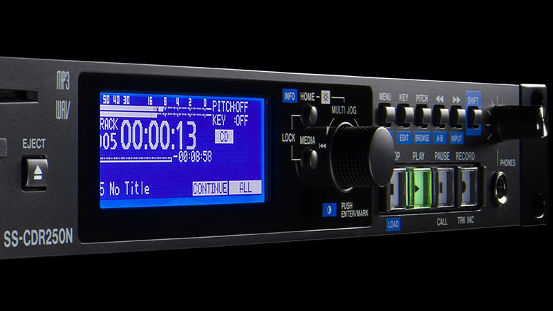 Tascam SS-CDR250N Networked CD, SD and USB Recorder - view 2