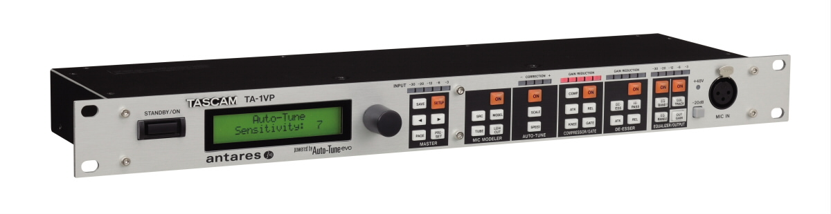 Tascam TA-1VP Vocal Processor with Antares Auto-Tune - view 3
