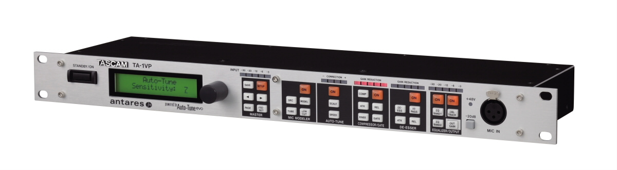 Tascam TA-1VP Vocal Processor with Antares Auto-Tune - view 4