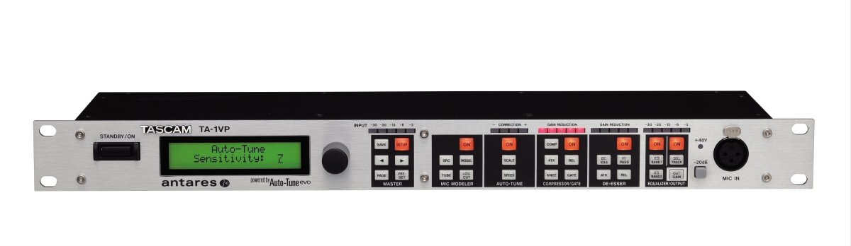 Tascam TA-1VP Vocal Processor with Antares Auto-Tune