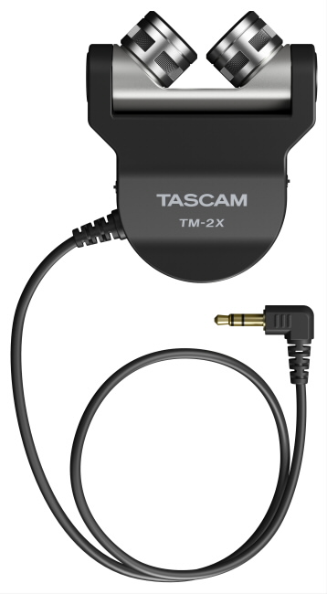 Tascam TM-2X X-Y Stereo Condenser Microphone for DSLR Cameras - view 2