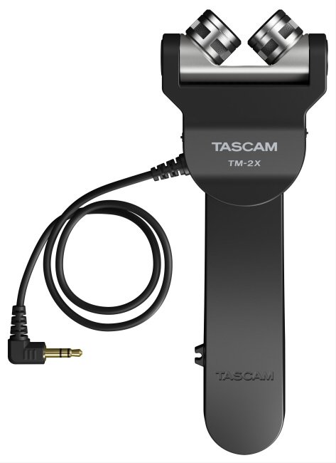 Tascam TM-2X X-Y Stereo Condenser Microphone for DSLR Cameras