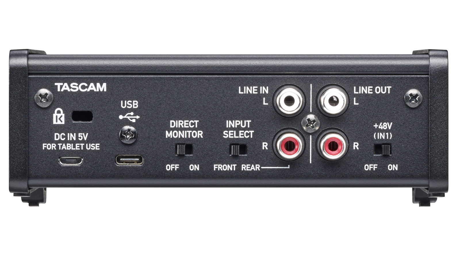 Tascam US-1x2HR USB Audio Interface - view 4