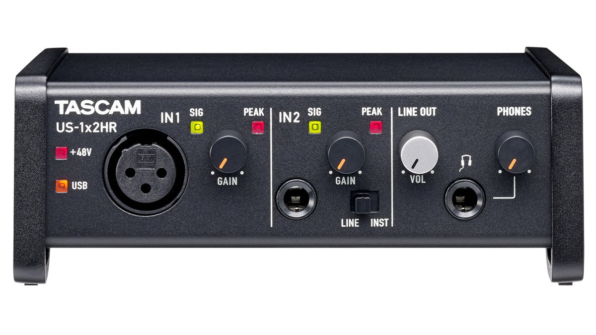 Tascam US-1x2HR USB Audio Interface