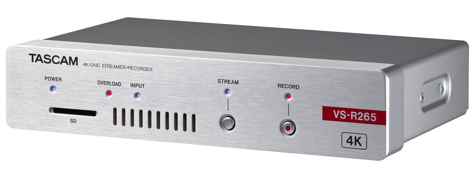 Tascam VS-R265 4K Streaming Encoder, Decoder and Recorder - view 3