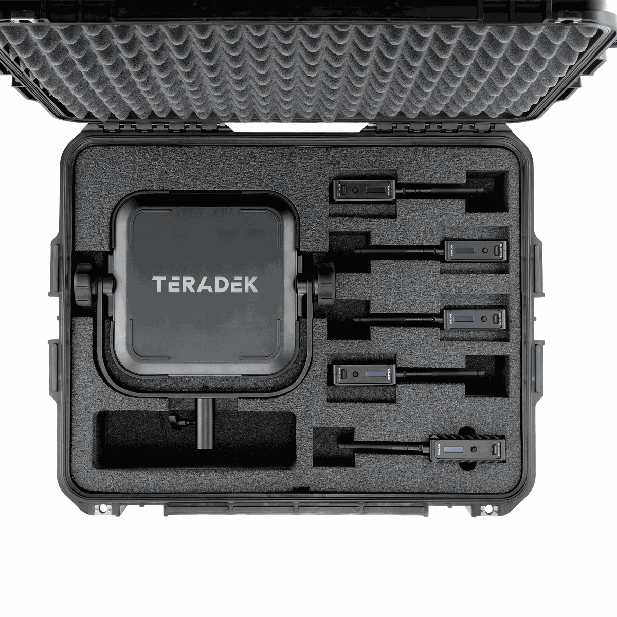 Teradek XL Case for Bolt 6 LT, 1 TX, 4 RX and Antenna Array