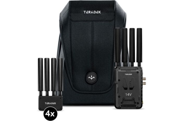 Teradek Prism Mobile Backpack 5G - Gold or V-Mount, 2x or 4x 5G