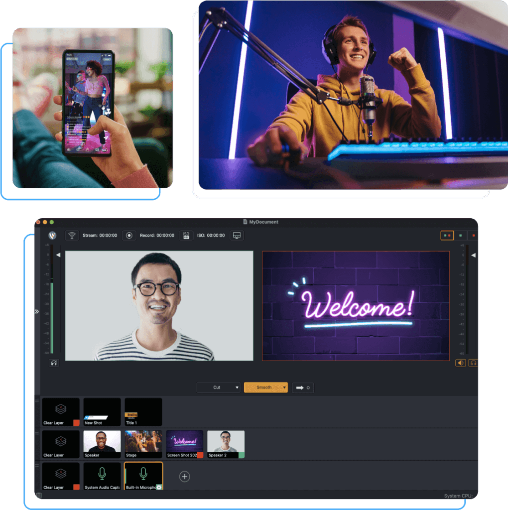Telestream Wirecast Studio Live Production Software