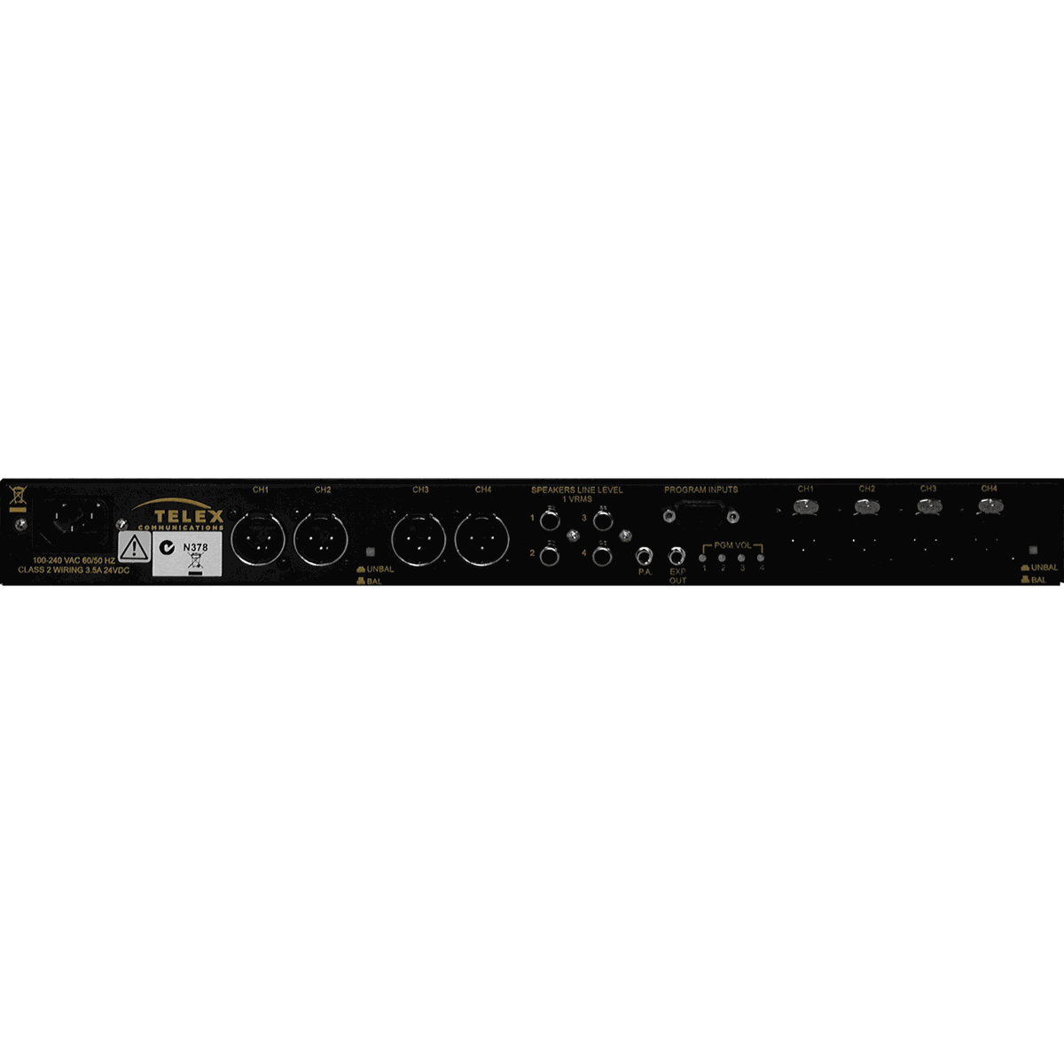 Telex MS-4002 Main Station - view 2